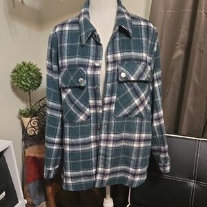 Better Be Plaid Utility Jacket